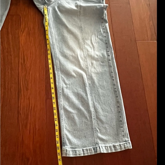 Gap High Rise Stride Jeans Wide Leg Light Wash Women’s Size 16 33R NEW - Picture 6 of 13
